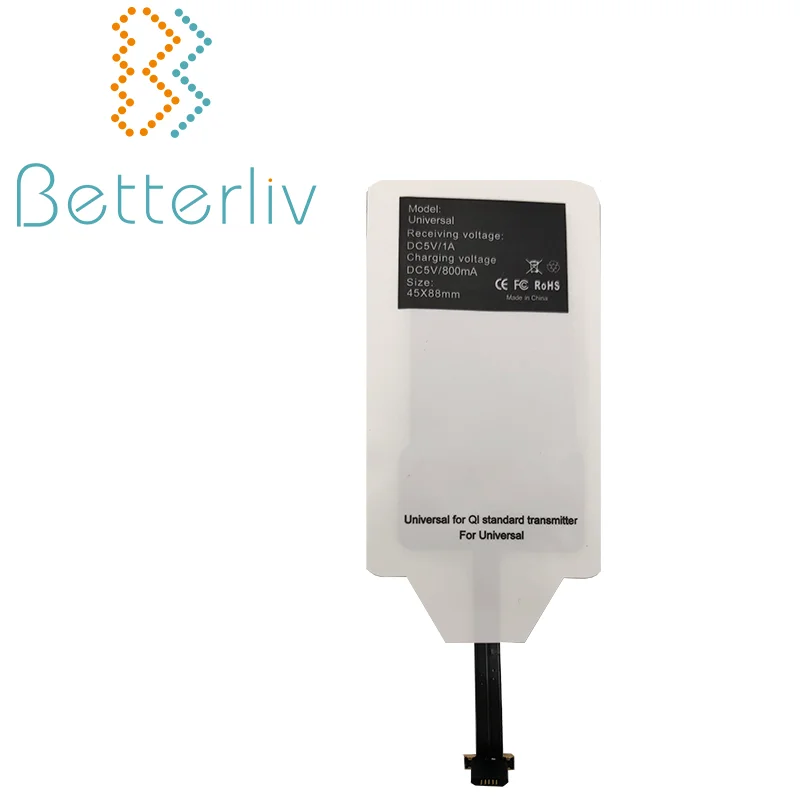 Qi wireless charger receiver for Type c for android for iPhone