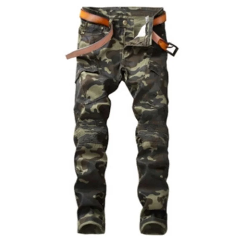 

Ready to make Fast oem supply mens camo jeans abrasion proof cargo pants