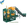 Brick Molding Machine Hydraulic Pressure Method QT4-18 soil stabilized interlocking block machine