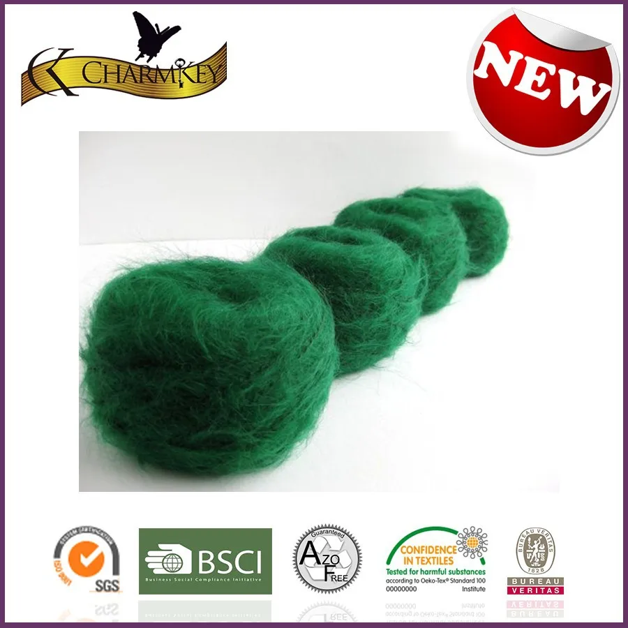 
Hand made 100% wool mohair yarn for wholesale at cheap price 