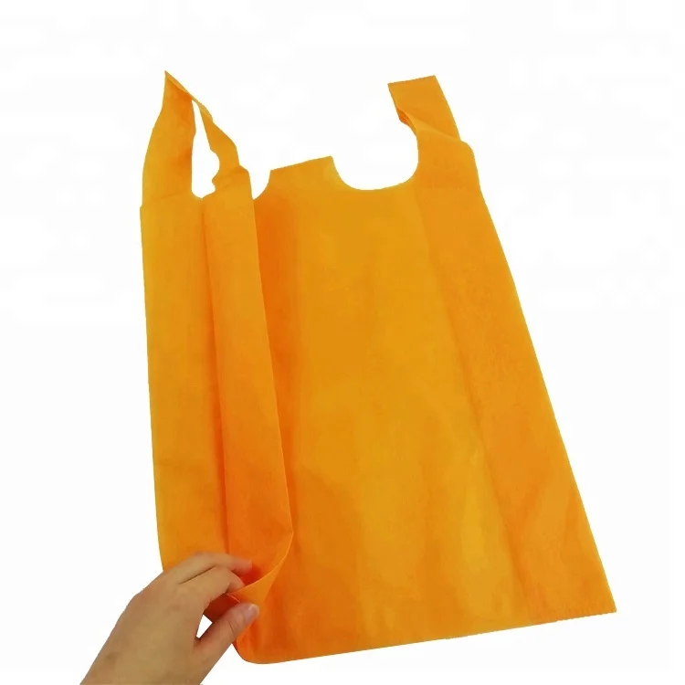 

China supplier eco friendly styles non woven bag price list, Orange (other color can be negotiated)