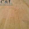 smooth prefinished sports indoor basketball court maple solid wood flooring