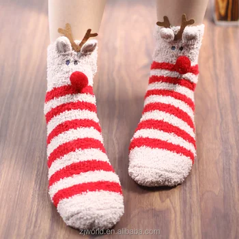 womens christmas slipper socks