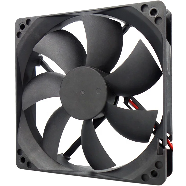 

120mm 5inch ventilation exhaust high cfm dc axial pc cooling fan 120X120X25mm 12V 24V for refrigeratorcase