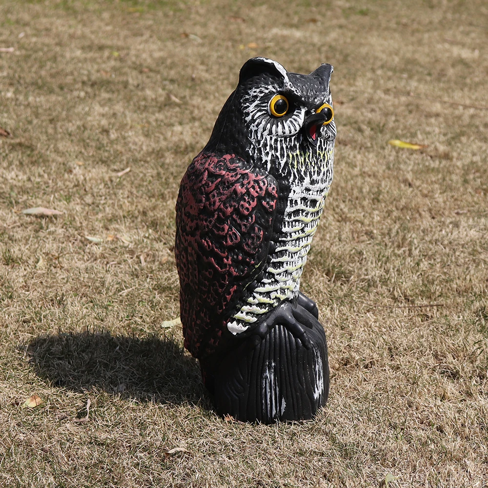 Ecofriendly Owl Decoy For Hunting,Pe Hunting Decoy Owl For Garden