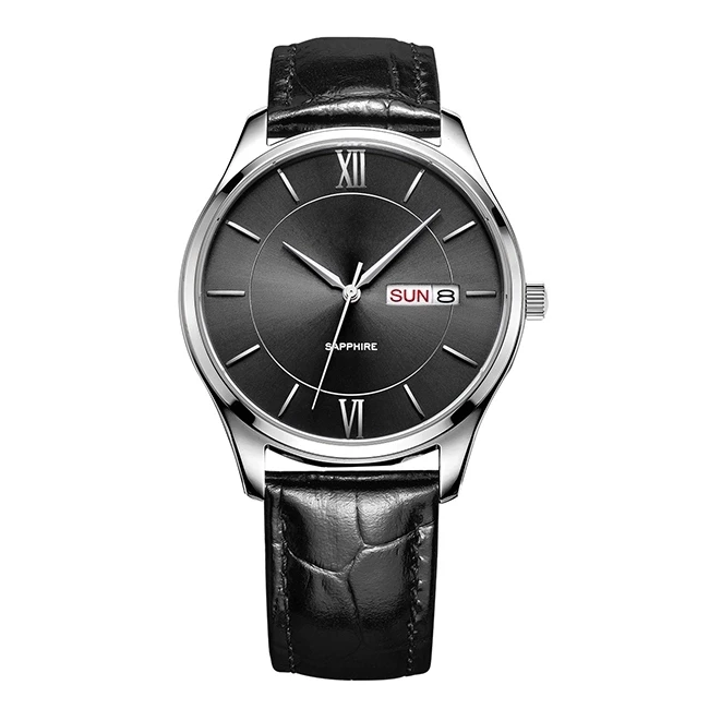 

Customized design High end swiss automatic watch sapphire glass men quartz watch