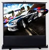 100inch pull down fast folding projector screen,4:3 aspect ratio matte white material
