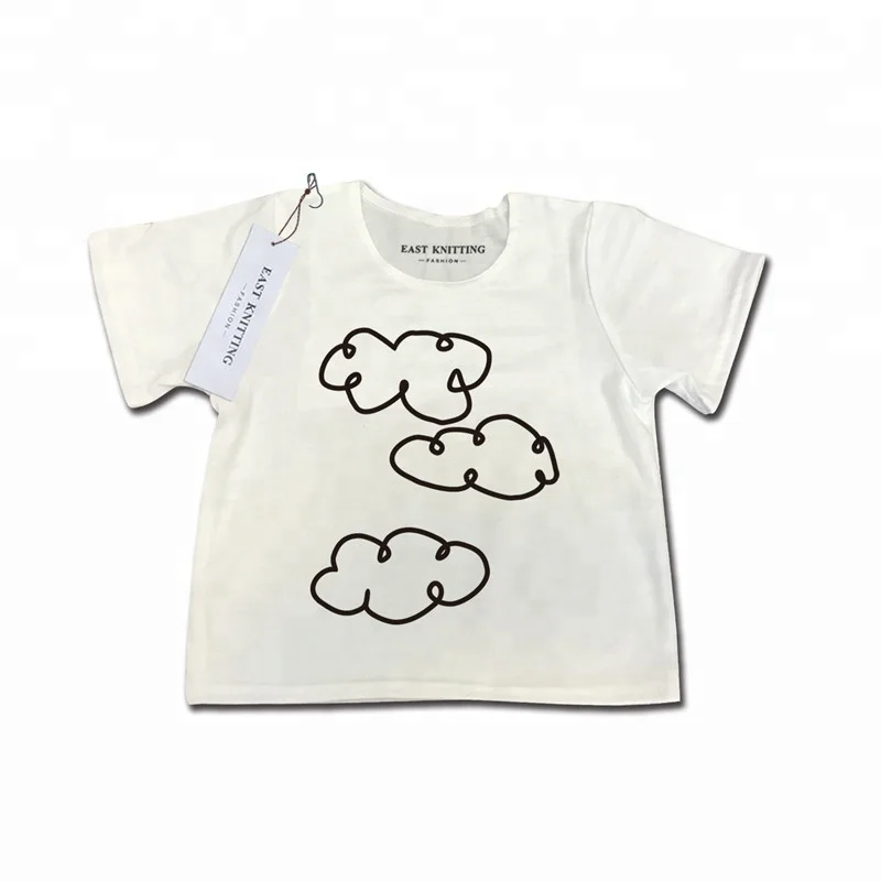 

2021 china Yiwu baby clothes blank Tshirt for kids for baby from new born to 10year K574