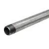 threading end ASTM A53 Grade B 1.5inch Galvanized pipe inside 32mm thick 3mm