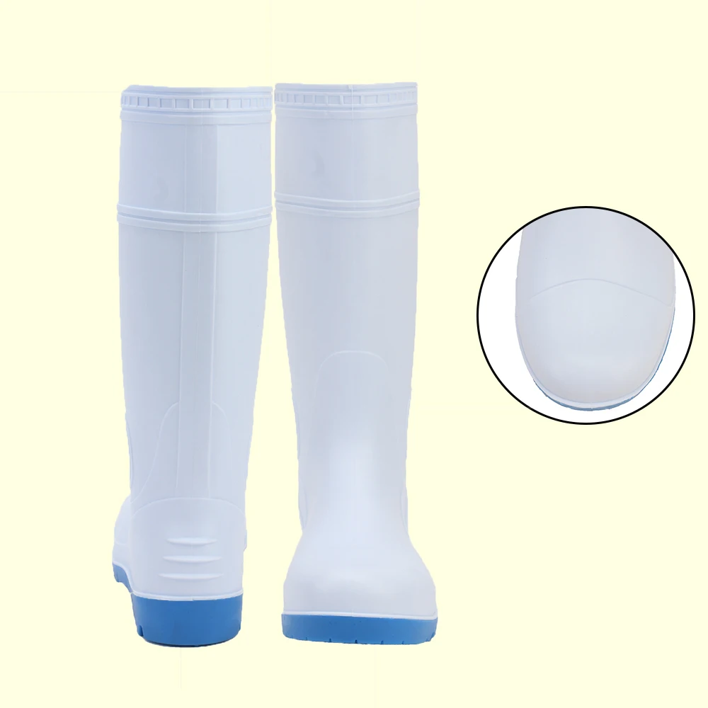 

Cheap price rubber boots for food industry add steel