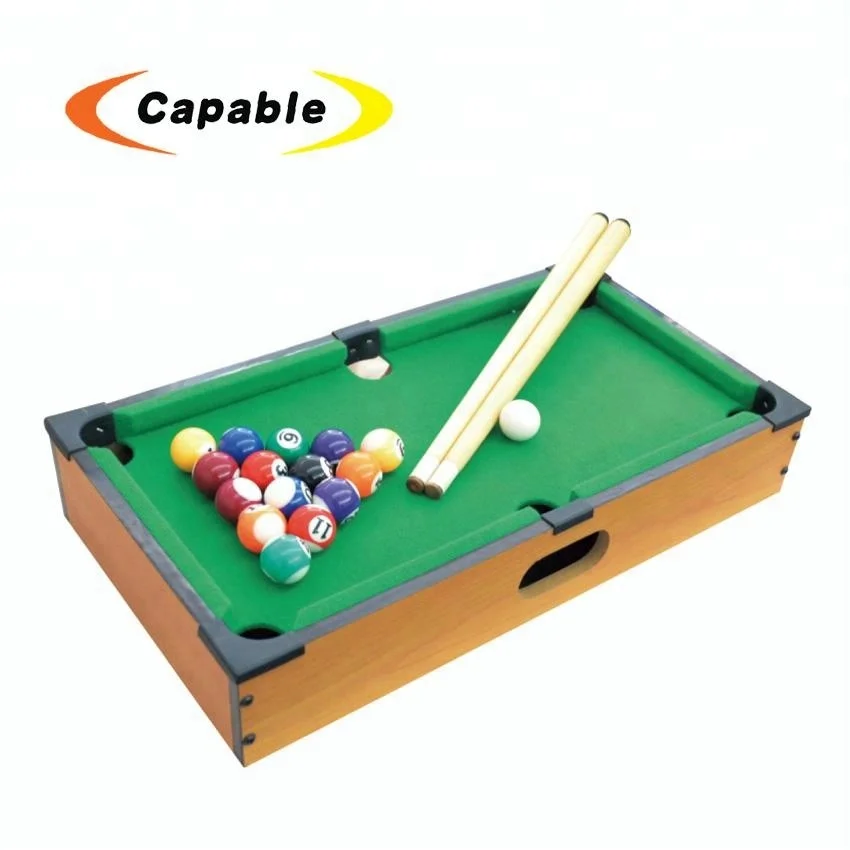 

Hot sale and cheap mini wooden billiard table, As picture
