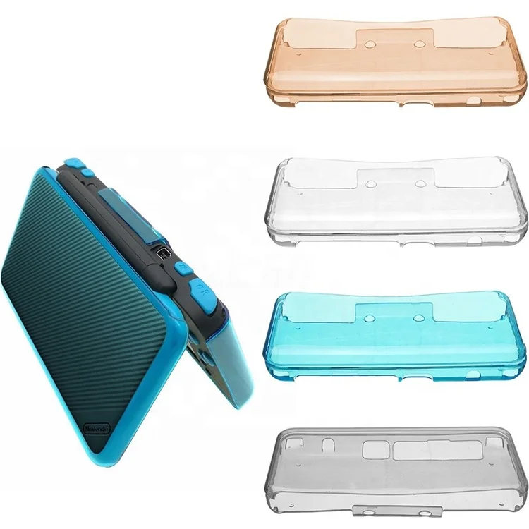 Tpu Clear Hard Housing Cover Crystal Case For New Nintendo 2ds Xl Ll