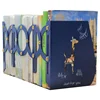 Hot Sale creative metal hollow adjustable cartoon student bookends for office or school retractable storage book stand