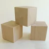 1.5 Inches Natural Wooden Blocks Plain Custom Wooden Block Crafts