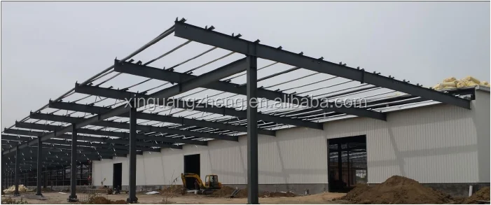1000m2 prefab steel frame warehouse plan