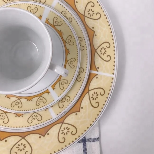 Cheap Sri Lanka Dinnerware Set Custom Design 47pcs Dinner Set Porcelain