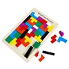 Wholesale hot tetris intelligence building wooden jigsaw puzzle wooden toys