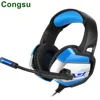 Congsu Best Stereo Gaming Headset casque 3.5mm Deep Bass Headphones with Mic for PS4 Gamepad New Xbox One PC Laptop Computer
