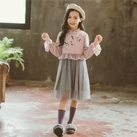 

New Products Looking For Distributor For Girl Top Kids Party Wear Korea Dress Kids Direct Buy China