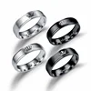 Wholesale titanium stainless steel couple ring her King his Queen crown finger ring