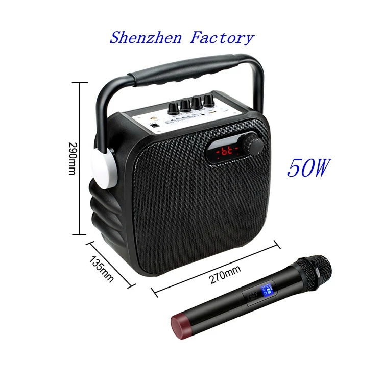 

Best Heavy Bass Hand Loudspeaker High Quality K3 Factory In Shenzhen Bluetooth Speaker, Black/white