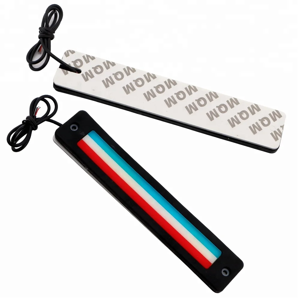 

Hot Selling 2PCS 12V Super Bright Automotive Led Lights Waterproof Cob Drl Flexible Daytime Running Light