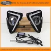 New Arrival High Quality LED DRL for Toyota RAV4 Hybrid Light Guide Style LED Daytime Running Light for Toyota RAV4 Hybrid 2017