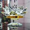 PuJiang hot selling Clear Crystal Lotus for Buddhism gift