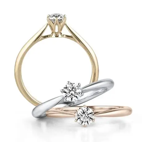 

White diamond ring gold rose gold wedding diamond diamond engagement ring