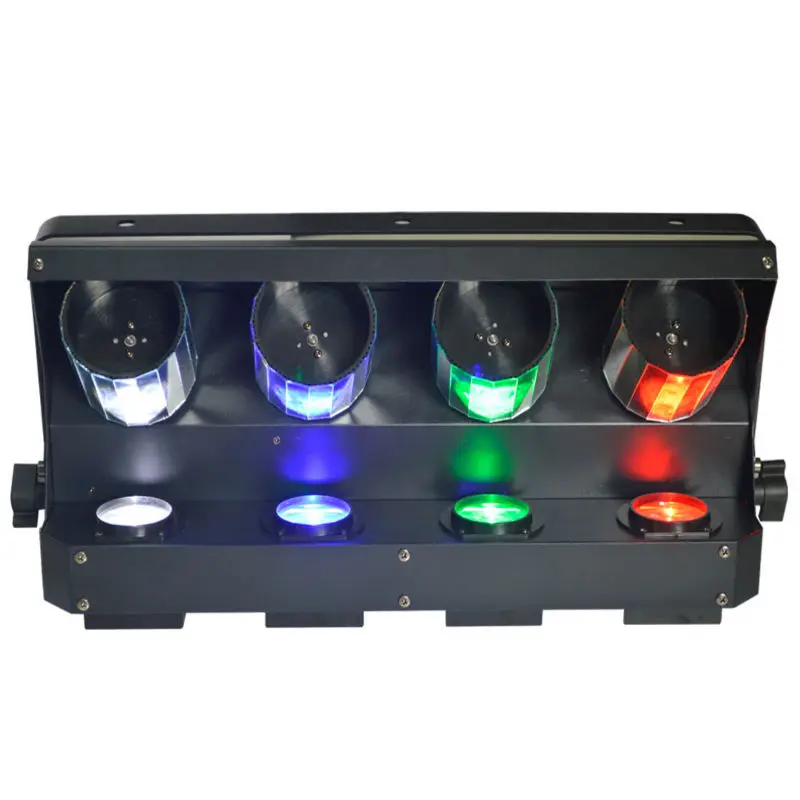 Guangzhou Stage Light Equipment Four Barrel Light 10w Rgbw 4in1 Led
