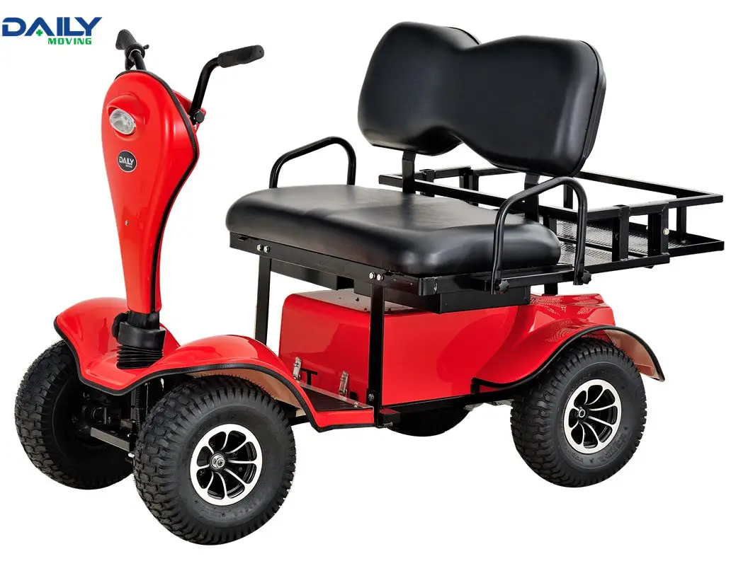 1500w Motor Heavy Duty 4 Wheel 2 Passenger Mobility Scooter - Buy