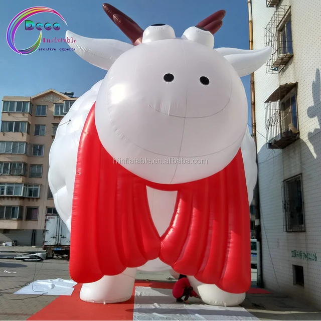 inflatable goat sheep