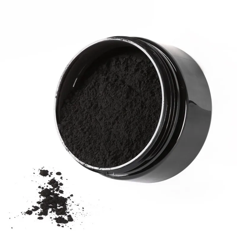 

Tooth Whitener Solution Activated Coconut Charcoal Teeth Whitening Charcoal Powder, Black