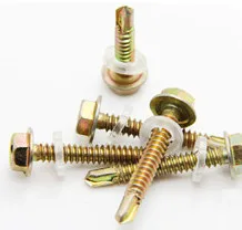 
Metric hex head self drilling screws 