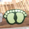 Bathmats Doormats Super Soft footprint shape Nonslip Microfiber Lovely Flocking Pad Floor Mat Bedroom Area Rug Carpet Bathmat