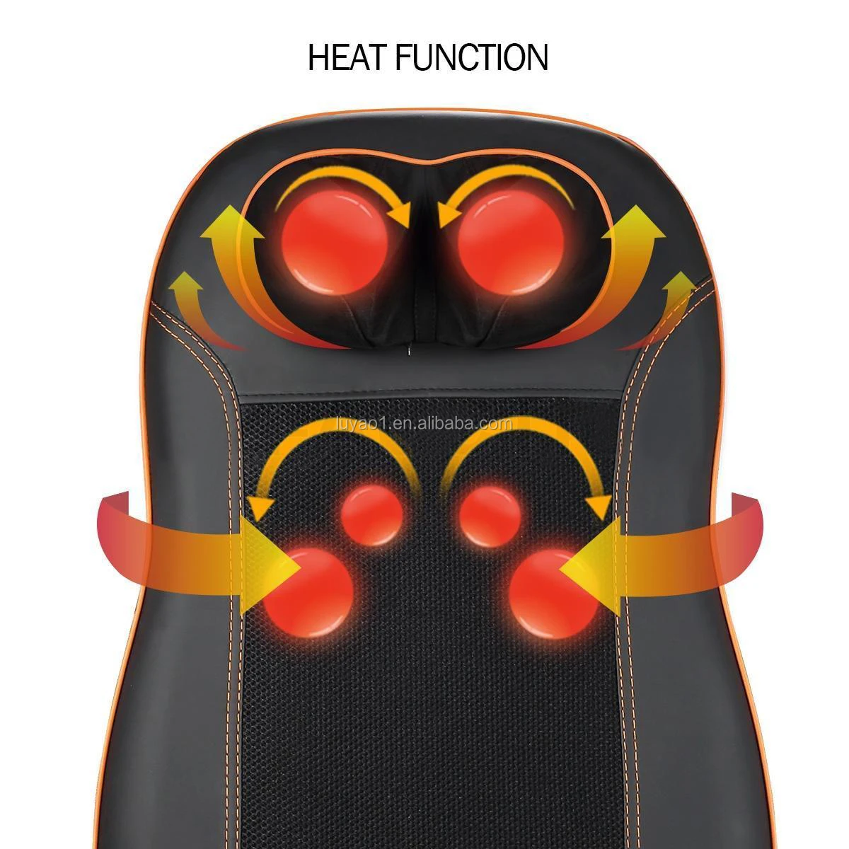 3 Ultimate Speed Heated Massage Cushion Buttocks Seat Cushion Oem/odm
