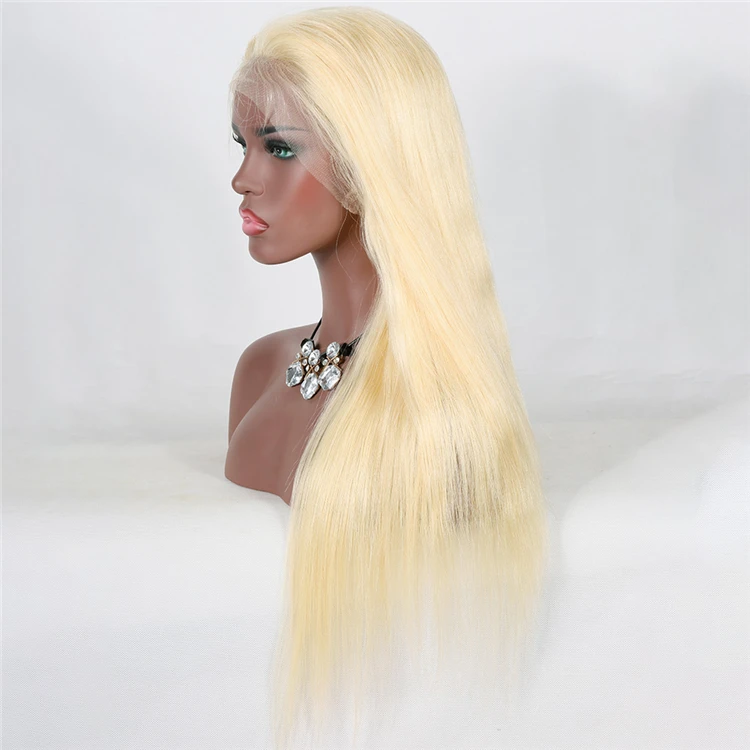 

Premier fast shipping China factory cheap price 613 color blonde human hair full lace wig for women