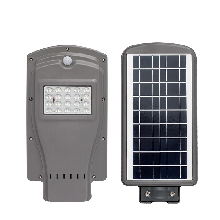 Best quality SMD waterproof ip65 20w 40w 60w integrated all in one solar led street light