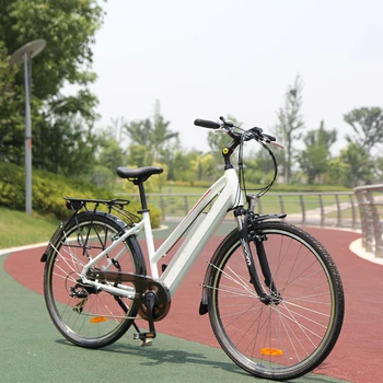 electric bike with battery in frame