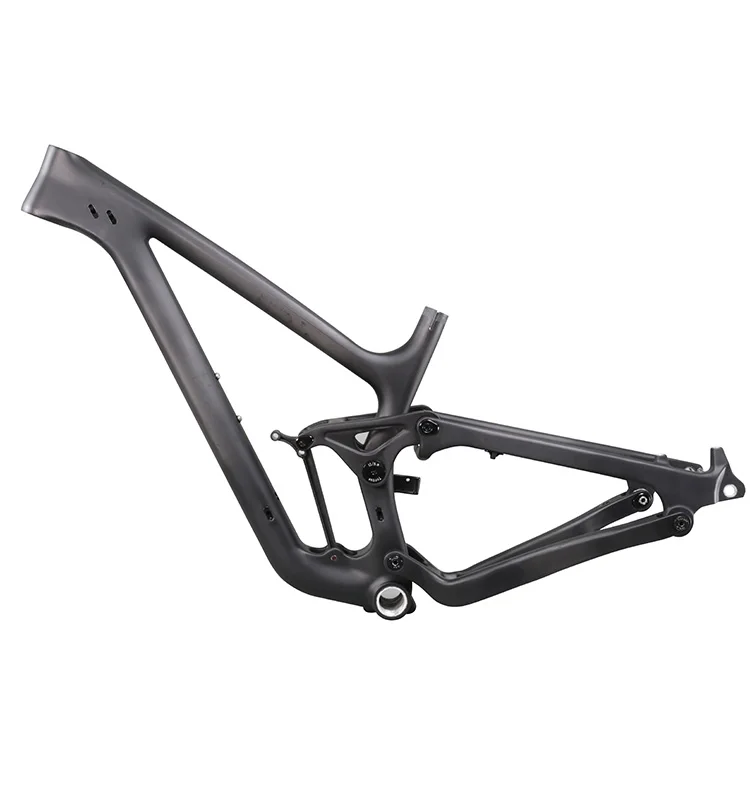 Ican Full Suspension Mtb Carbon Fiber Frame Xc 27.5 Frame Bsa Carbon