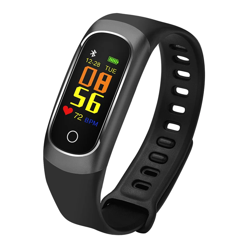 

2018 0.96 TFT Screen fitness bracelet smart bracelet pedometer heart blood pressure monitor