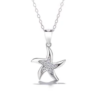 

Jewelry Five-Pointed Star 925 Sterling Silver Pendant For Women