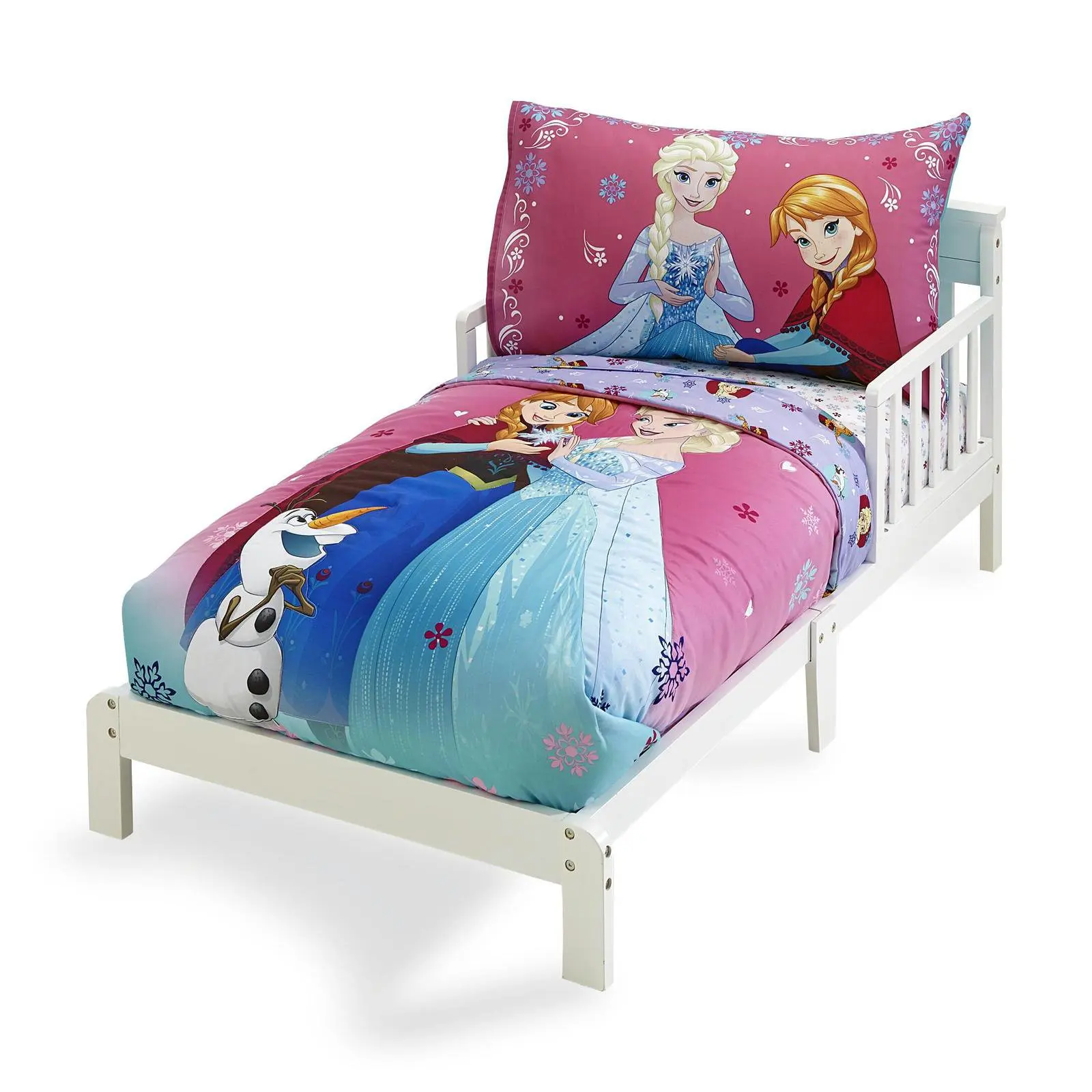 Buy Frozen Bedding Set 4 Piece Girl Toddler Bed Set Anna Elsa Olaf