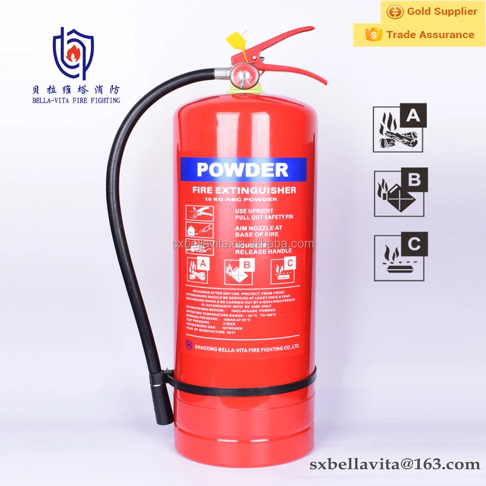Abc40 Dry Chemical Powder Fire Extinguisher Buy 9kg 10kg 12kg Abc