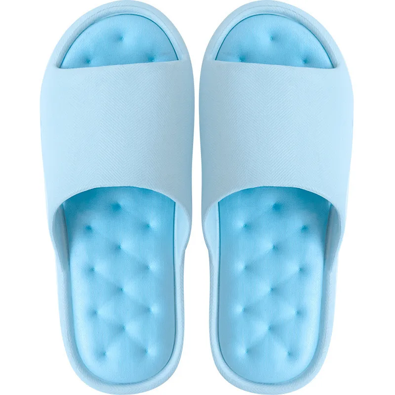 

EVA simple design bathroom slide sandals indoor Non slip slippers for couple, Customer's request