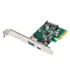 sales PCI express 4x to 2 USB 3.1 type-A + Type-C Adapter PCI-e USb3.1 Type A C controller card