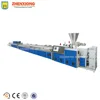 Hot sale Wood plastic composited window and door/decking floor profile extruder machine wpc profile extrusion line