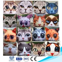 Fashion 3D cat face pattern hand bag women