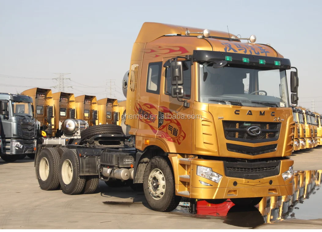 6x4 camc h7 cng 牵引车,带 410hp euro v