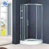 Arc-shape Copper Rollers Sliding Shower Enclosure Stall (KT6121)